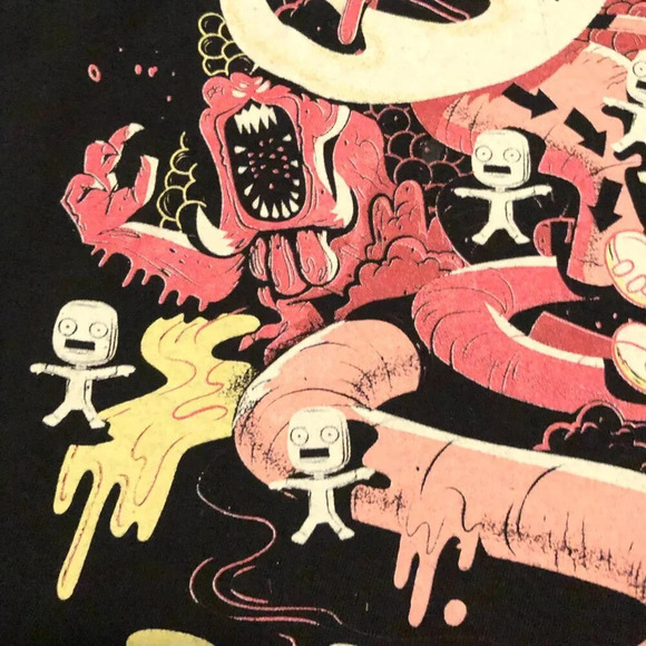 Rick And Morty Anatomy Park Logo Adult Men Tshirt Size Large - Picture 5 of 16